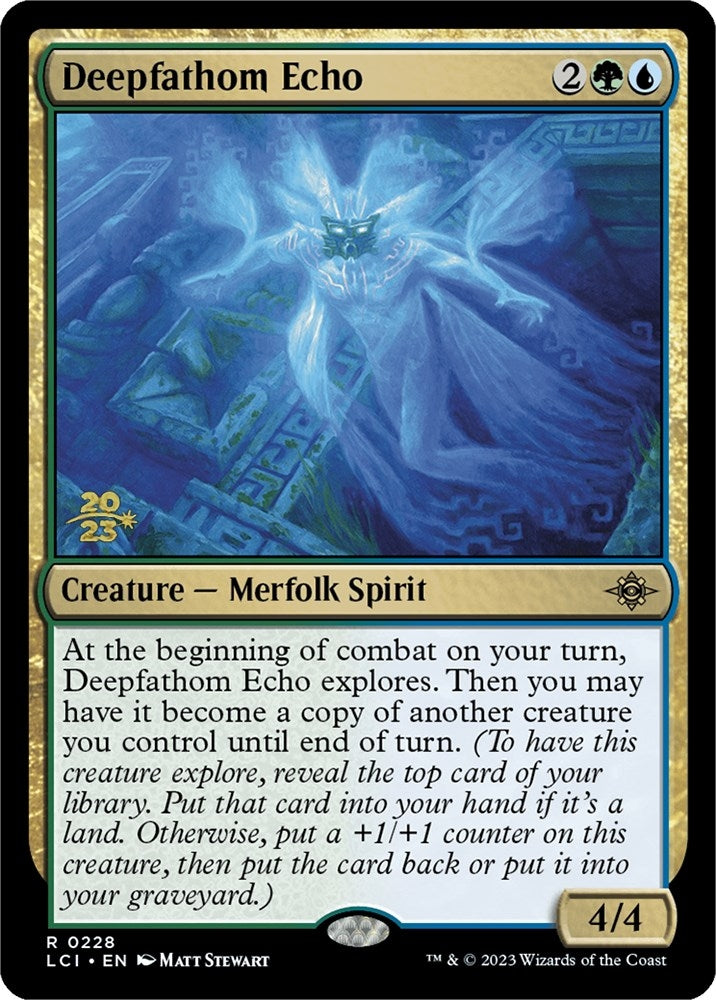 Deepfathom Echo (228) (Prerelease Cards)