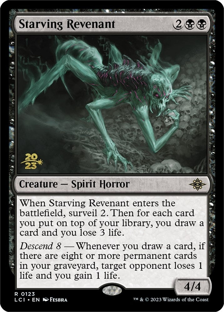 Starving Revenant (123) (Prerelease Cards)