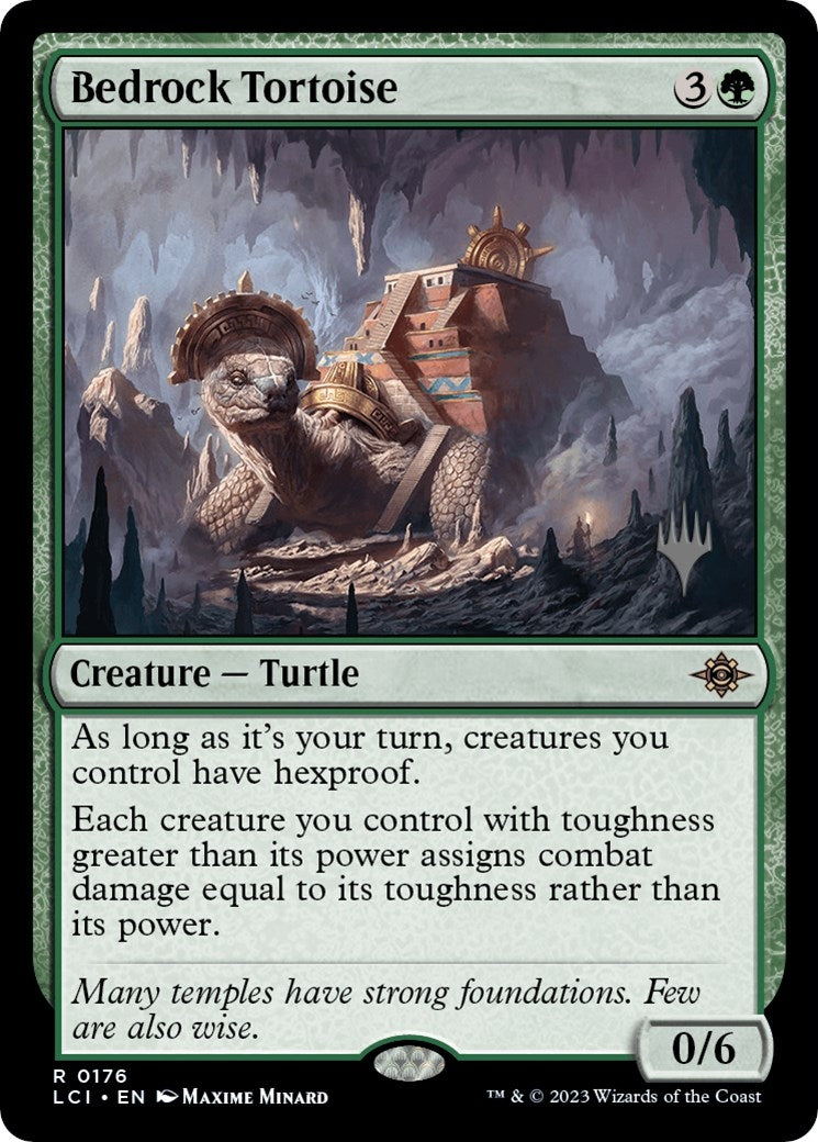 Bedrock Tortoise (176) (Promo Pack: The Lost Caverns of Ixalan)