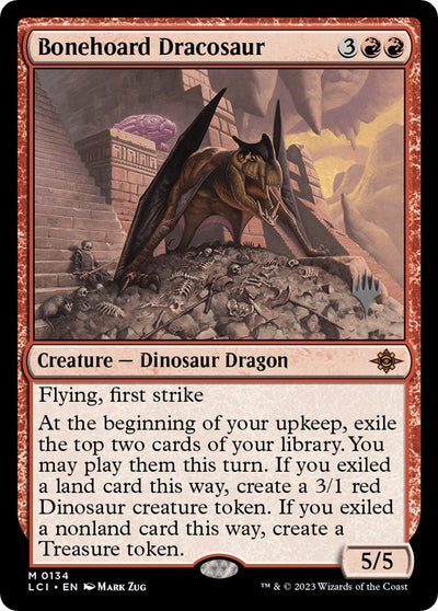 Bonehoard Dracosaur (134) (Promo Pack: The Lost Caverns of Ixalan)