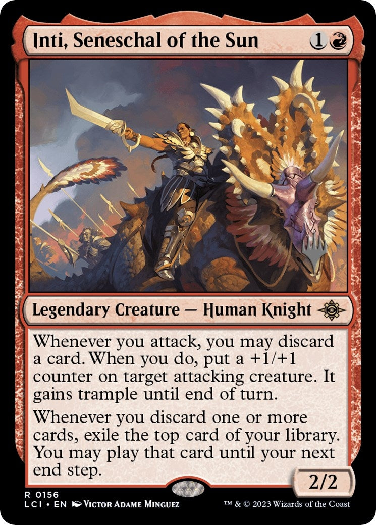 Inti, Seneschal of the Sun (156) (Promo Pack: The Lost Caverns of Ixalan)