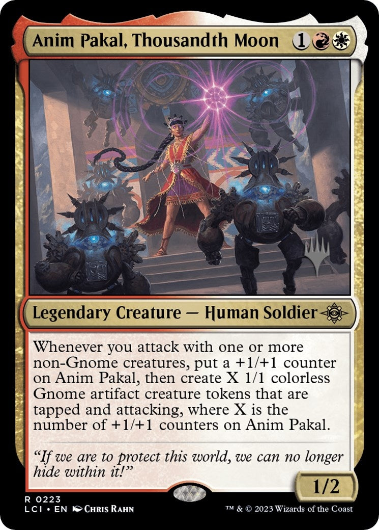 Anim Pakal, Thousandth Moon (223) (Promo Pack: The Lost Caverns of Ixalan)
