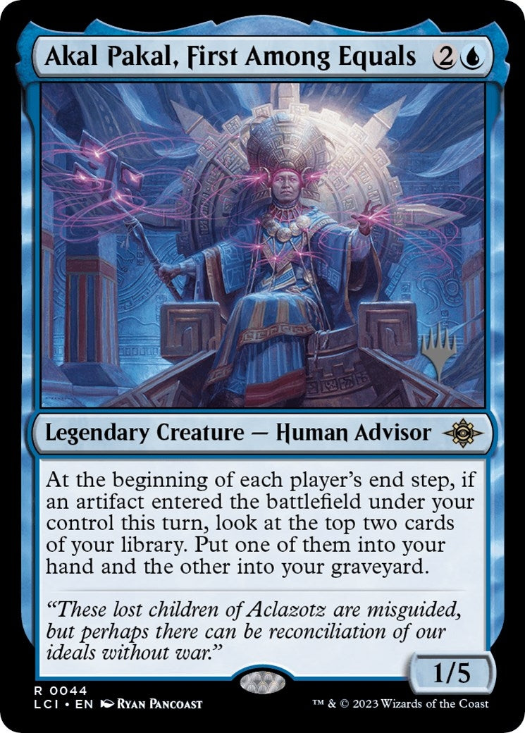 Akal Pakal, First Among Equals (44) (Promo Pack: The Lost Caverns of Ixalan)