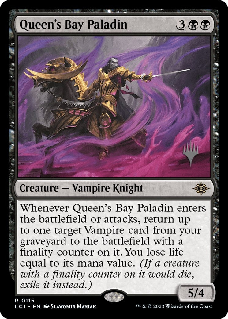 Queen's Bay Paladin (115) (Promo Pack: The Lost Caverns of Ixalan)