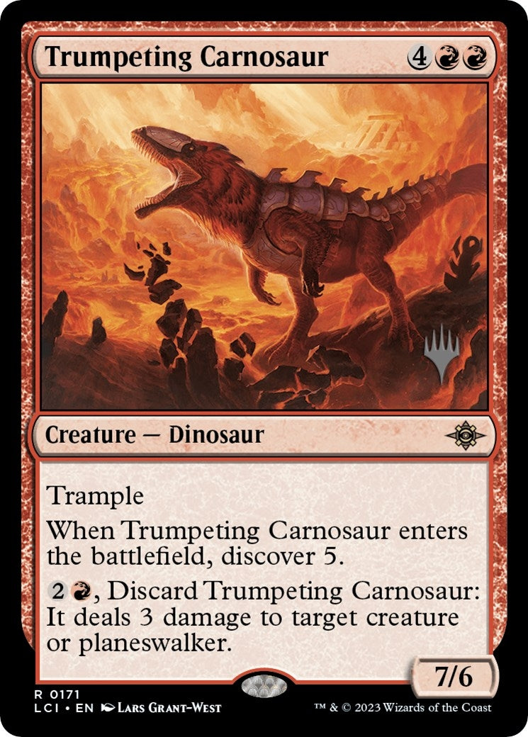 Trumpeting Carnosaur (171) (Promo Pack: The Lost Caverns of Ixalan)