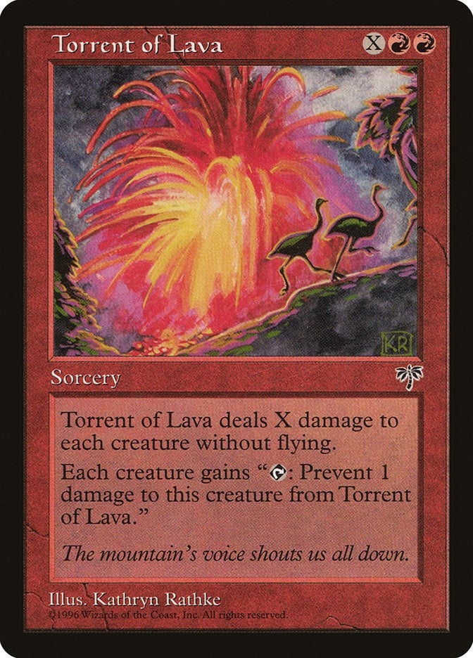 Image for Torrent of Lava - Magic: The Gathering