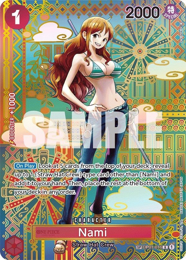 Image for Nami (SP) (OP01-016) (Awakening of the New Era) - One Piece Card Game