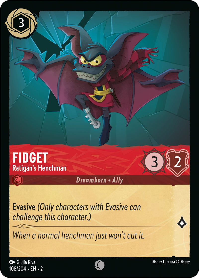 Fidget - Ratigan's Henchman (108/204) (Rise of the Floodborn)