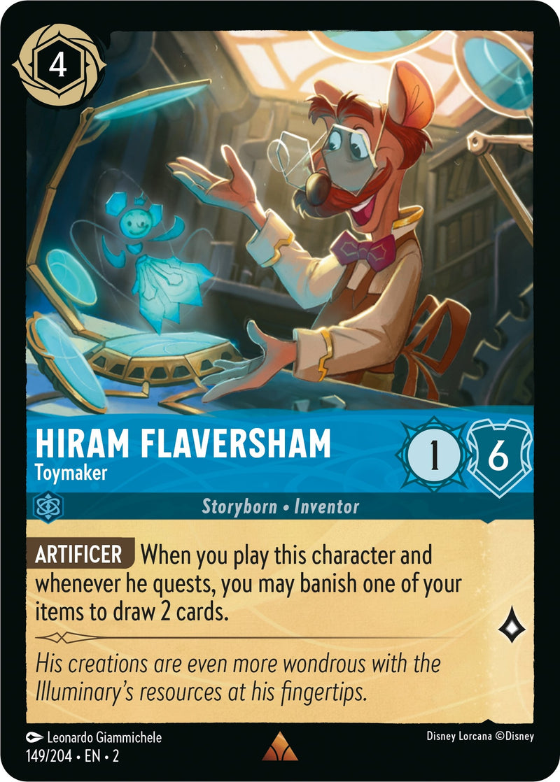 Hiram Flaversham - Toymaker (149/204) (Rise of the Floodborn)