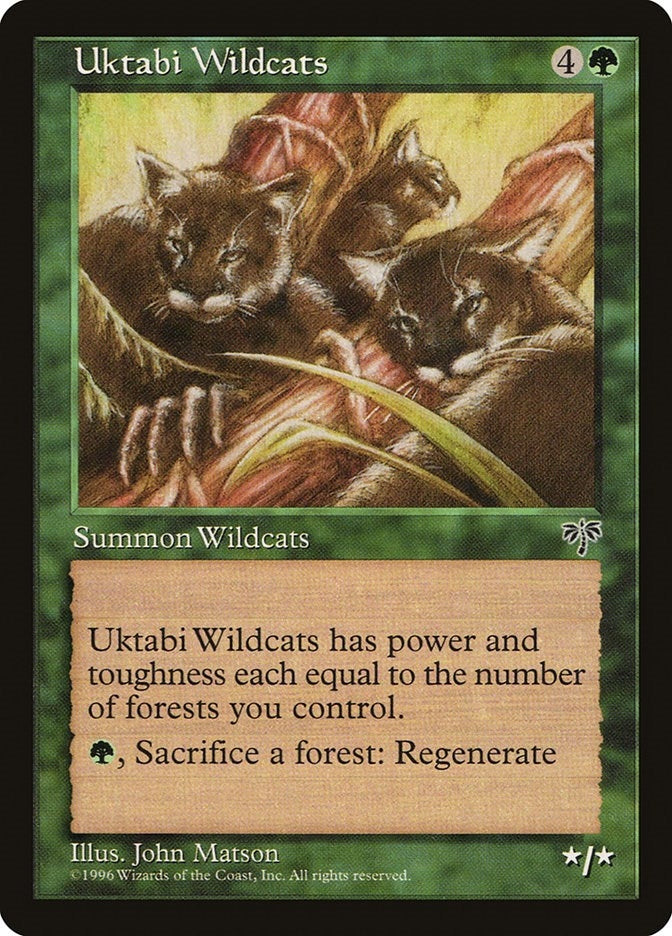 Image for Uktabi Wildcats - Magic: The Gathering