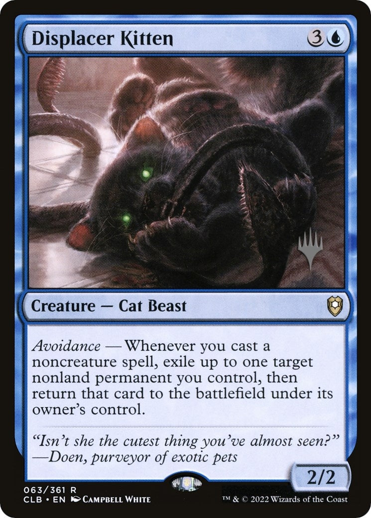 Displacer Kitten (63) (Promo Pack: The Lost Caverns of Ixalan)