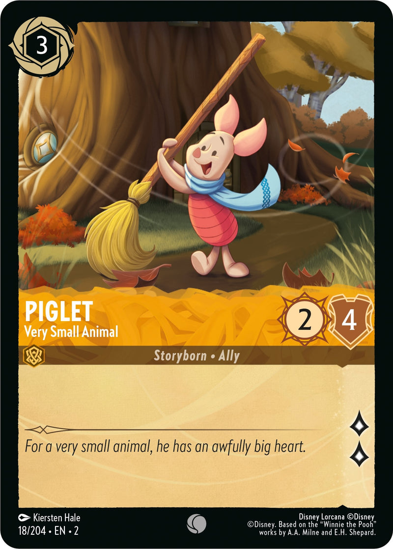 Piglet - Very Small Animal (18/204) (Rise of the Floodborn)