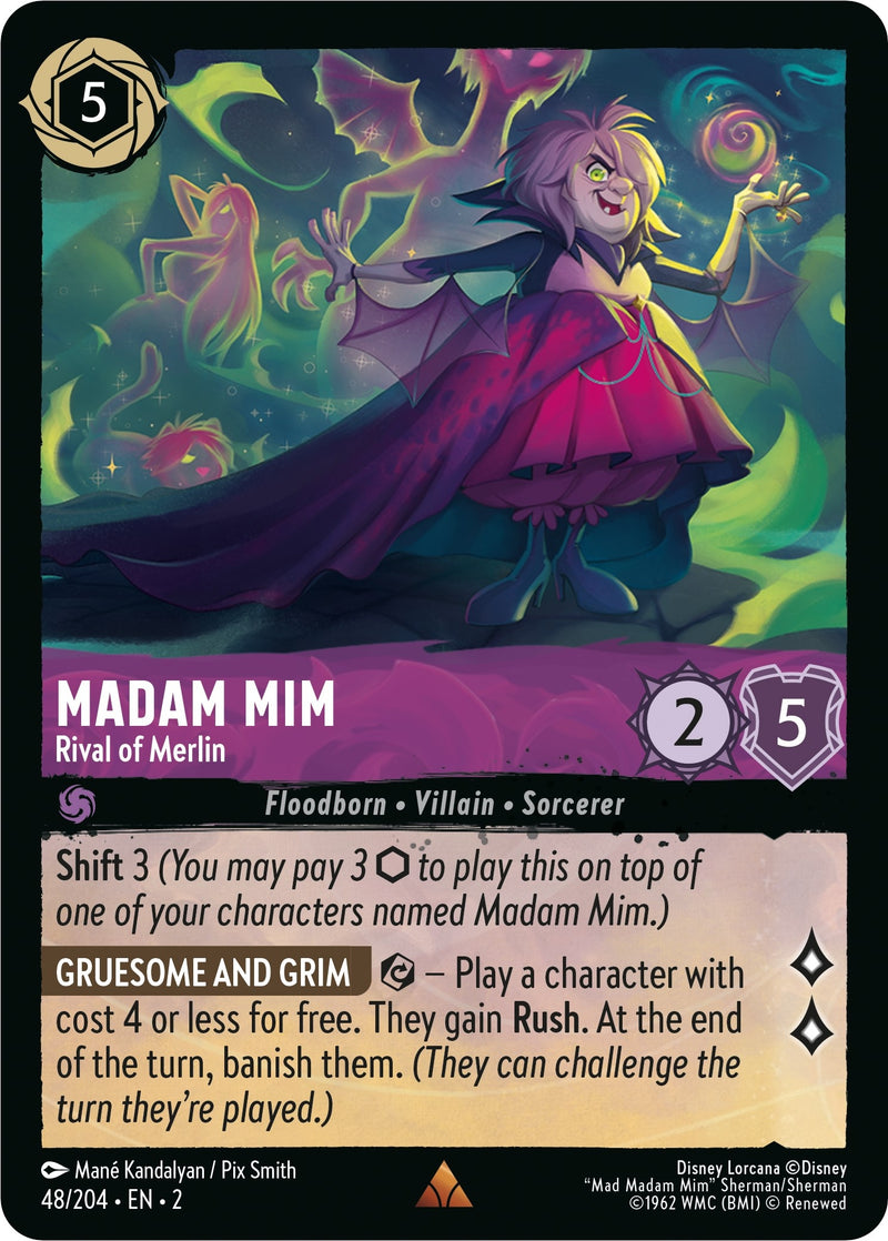 Madam Mim - Rival of Merlin (48/204) (Rise of the Floodborn)
