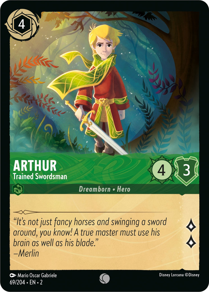 Arthur - Trained Swordsman (69/204) (Rise of the Floodborn)