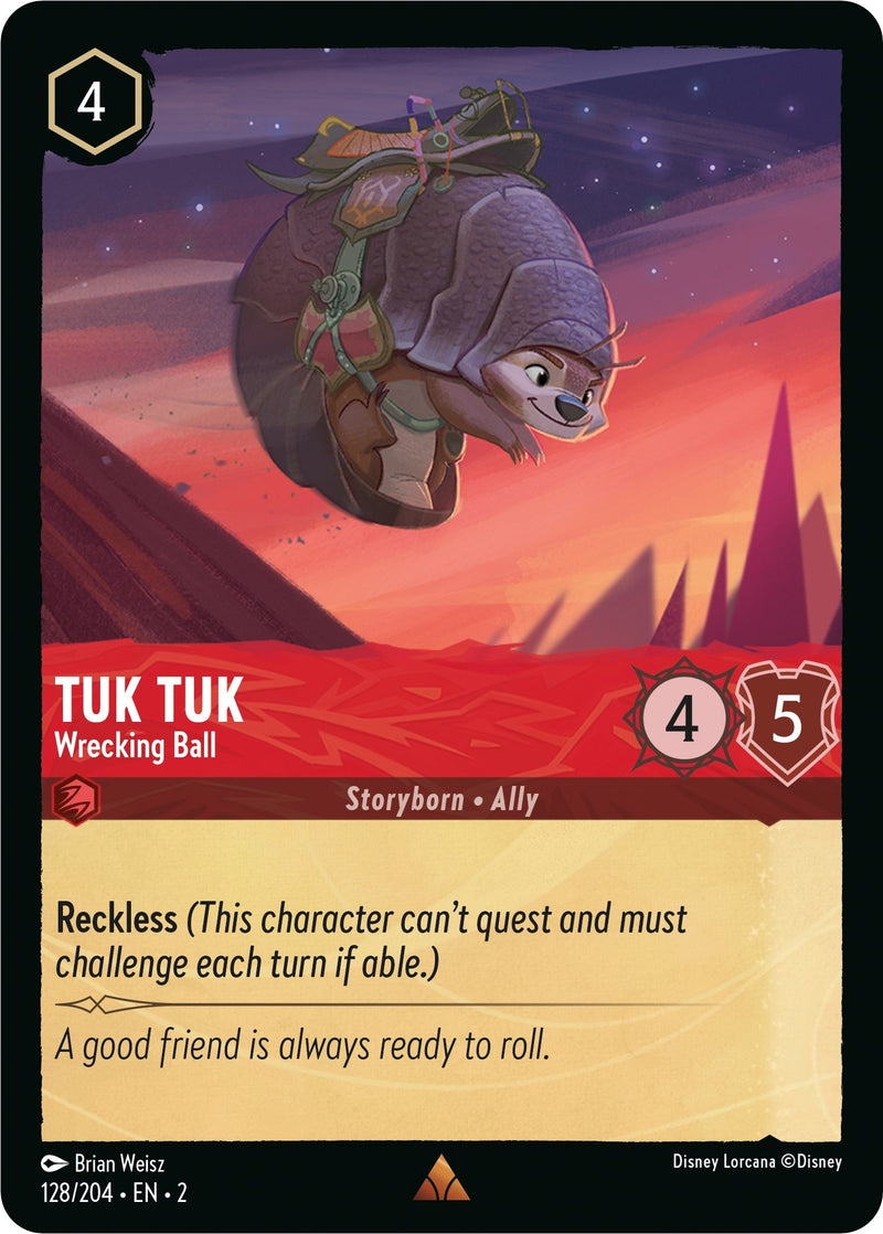 Image for Tuk Tuk - Wrecking Ball (128/204) (Rise of the Floodborn) - Disney Lorcana