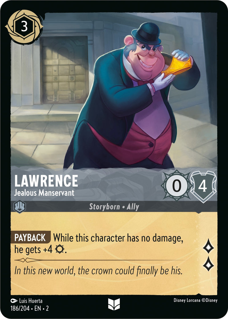 Lawrence - Jealous Manservant (186/204) (Rise of the Floodborn)