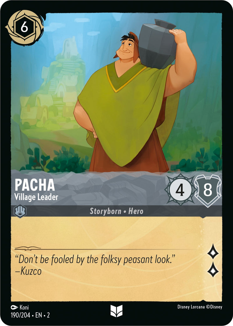 Pacha - Village Leader (190/204) (Rise of the Floodborn)