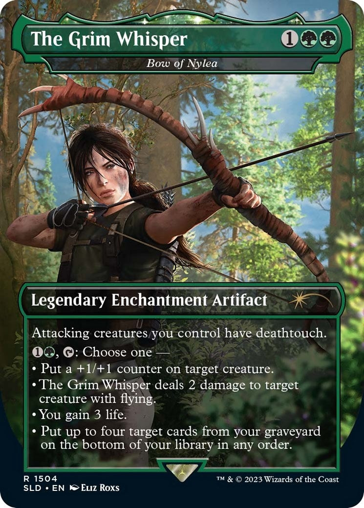 The Grim Whisper - Bow of Nylea (1504) (Secret Lair Drop Series)