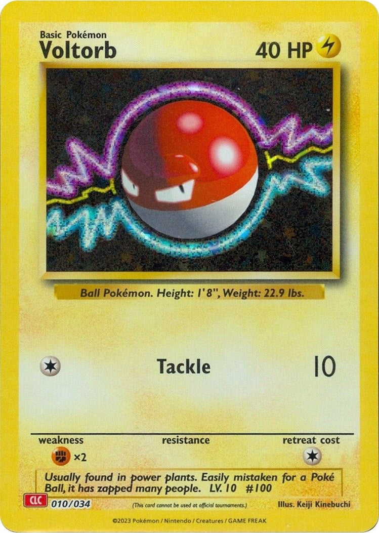 Image for Voltorb (010/034) (Trading Card Game Classic) - Pokemon