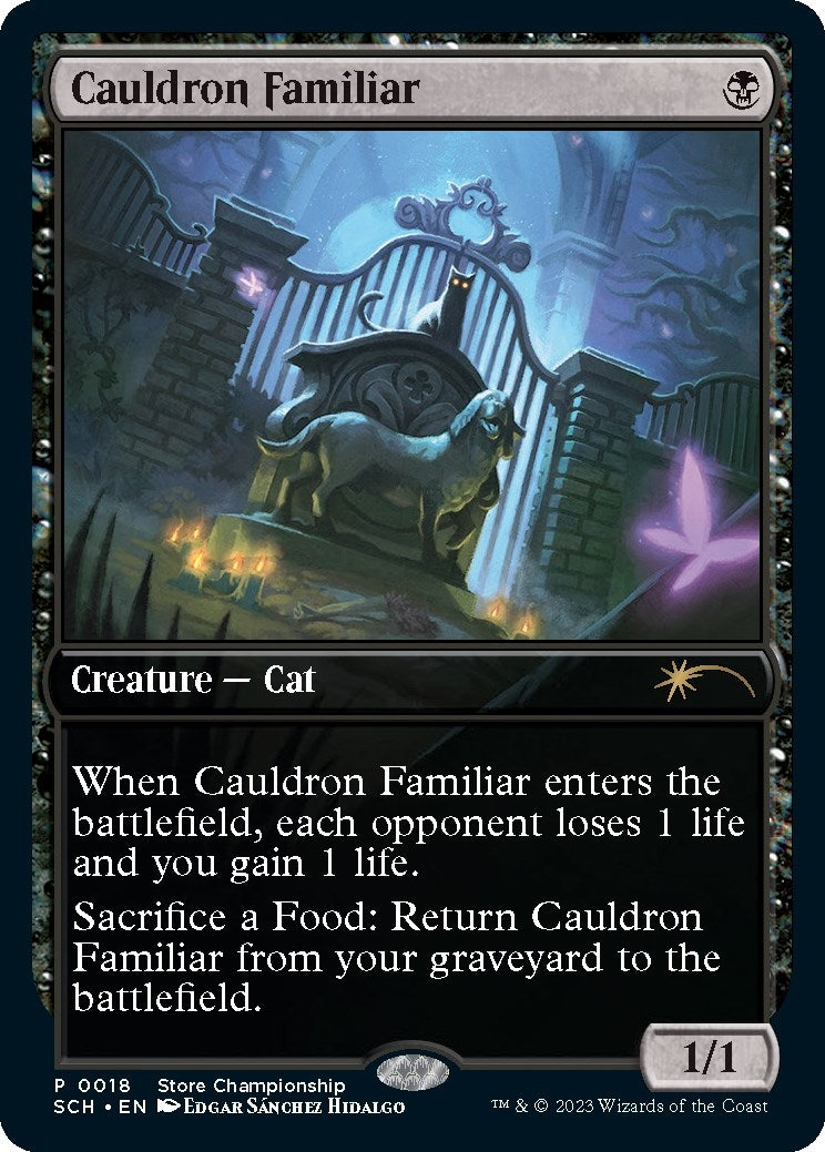 Cauldron Familiar (18) (Game Day & Store Championship Promos)