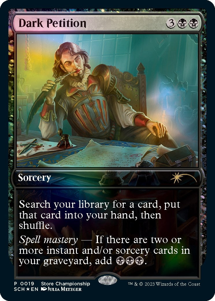 Dark Petition (19) (Game Day & Store Championship Promos)