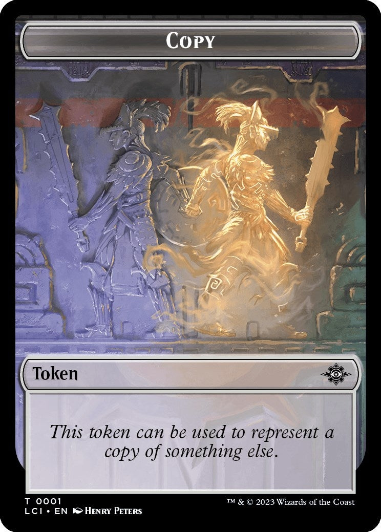 Copy // Angel Double-Sided Token (1 // 2) (The Lost Caverns of Ixalan)