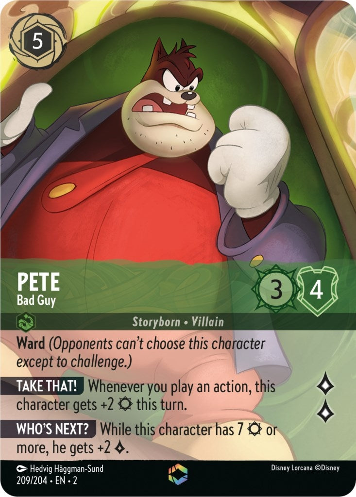 Pete - Bad Guy (Enchanted) (209/204) (Rise of the Floodborn)