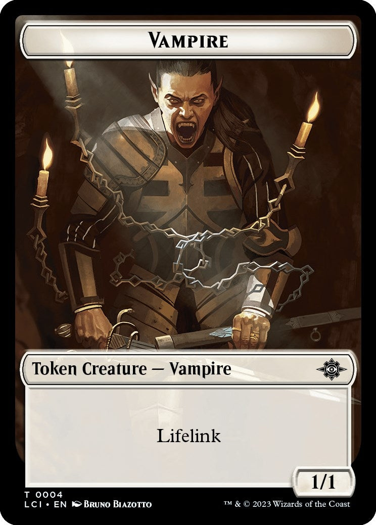 Image for Vampire // Spirit Double-Sided Token (4 // 14) - Magic: The Gathering