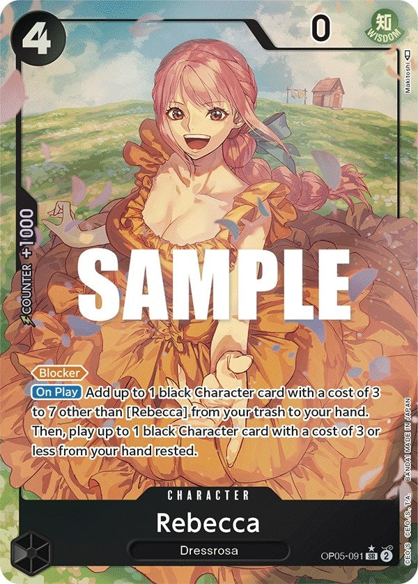 Image for Rebecca (Alternate Art) (OP05-091) (Awakening of the New Era) - One Piece Card Game