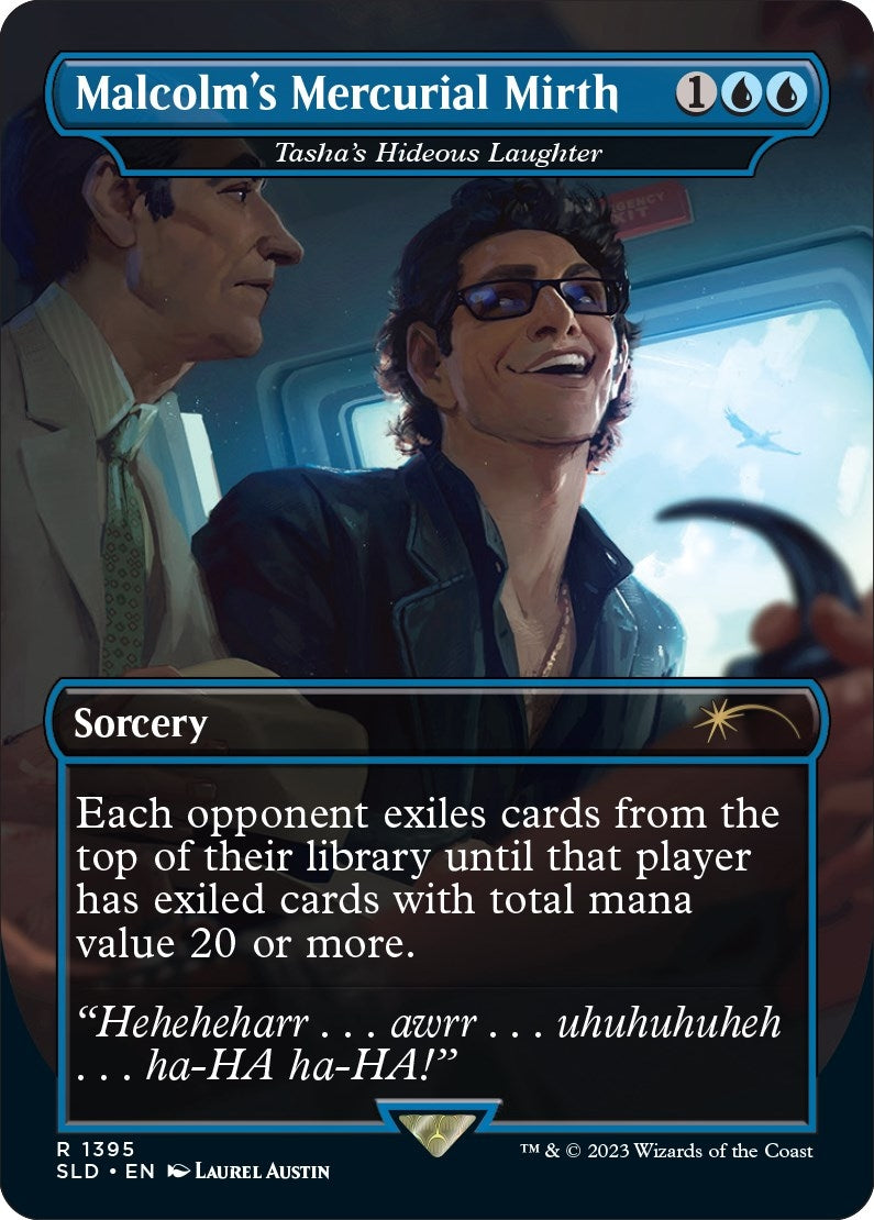 Malcolm's Mercurial Mirth - Tasha's Hideous Laughter (1395) (Secret Lair Drop Series)