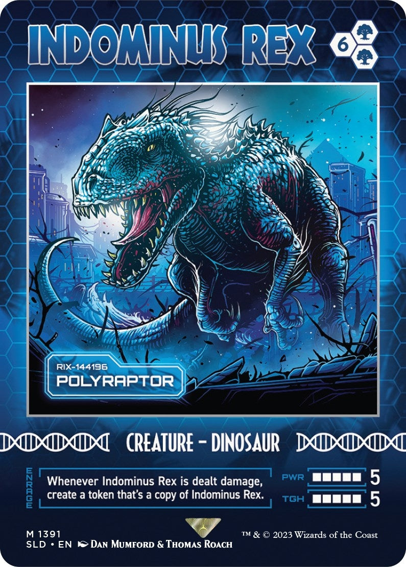 Indominus Rex - Polyraptor (1391) (Secret Lair Drop Series)