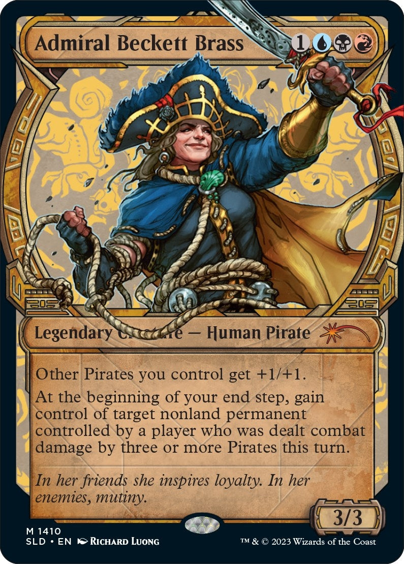 Admiral Beckett Brass (1410) (Secret Lair Drop Series)