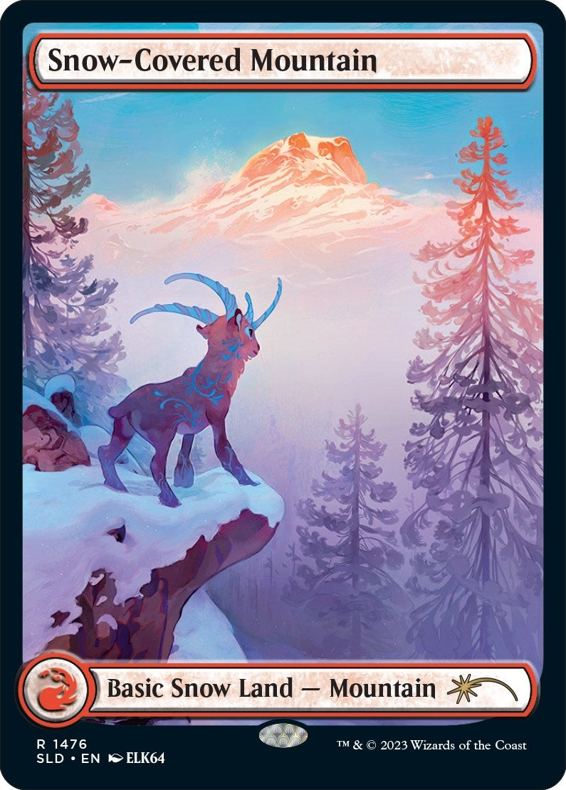 Snow-Covered Mountain (1476) (1476) (Secret Lair Drop Series)