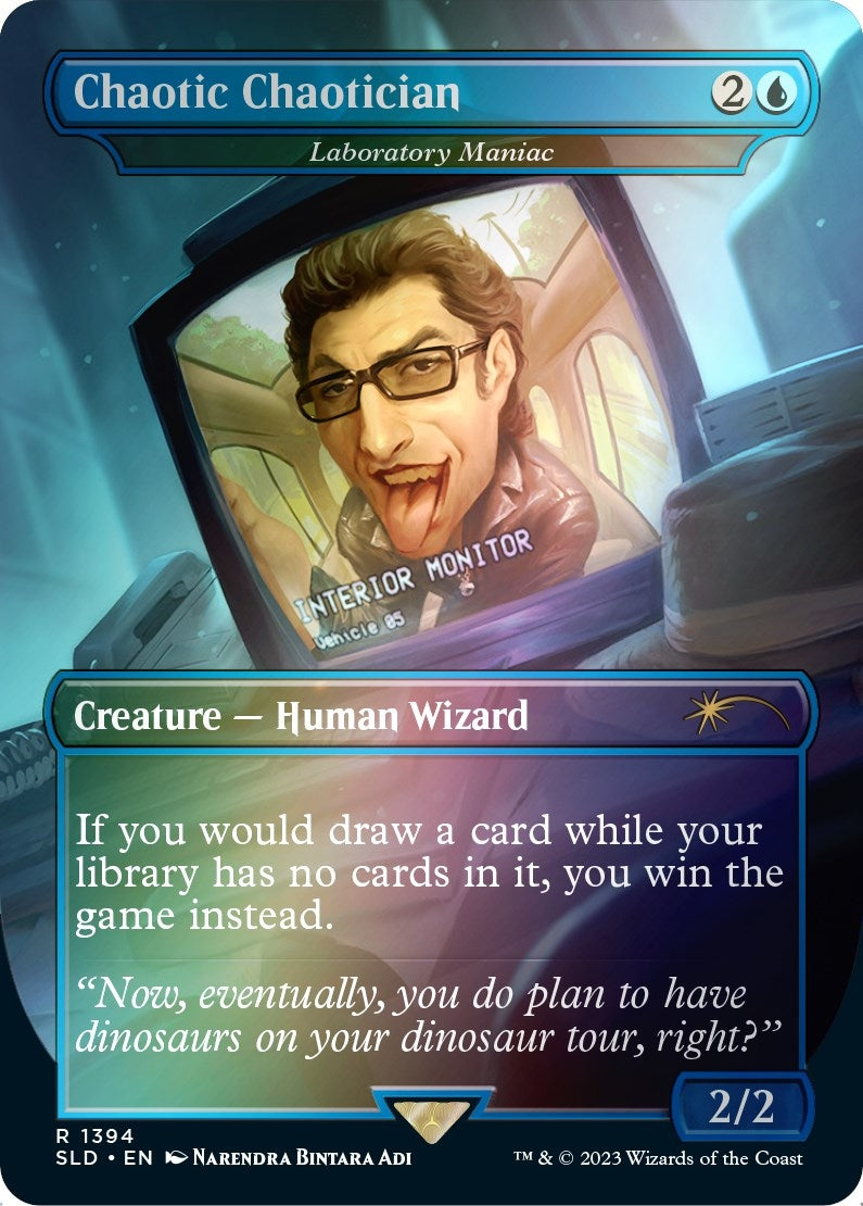 Chaotic Chaotician - Laboratory Maniac (Rainbow Foil) (1394) (Secret Lair Drop Series)
