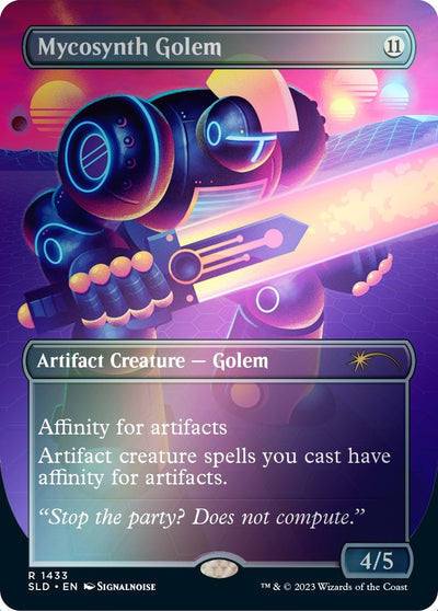 Mycosynth Golem (Rainbow Foil) (1433) (Secret Lair Drop Series)