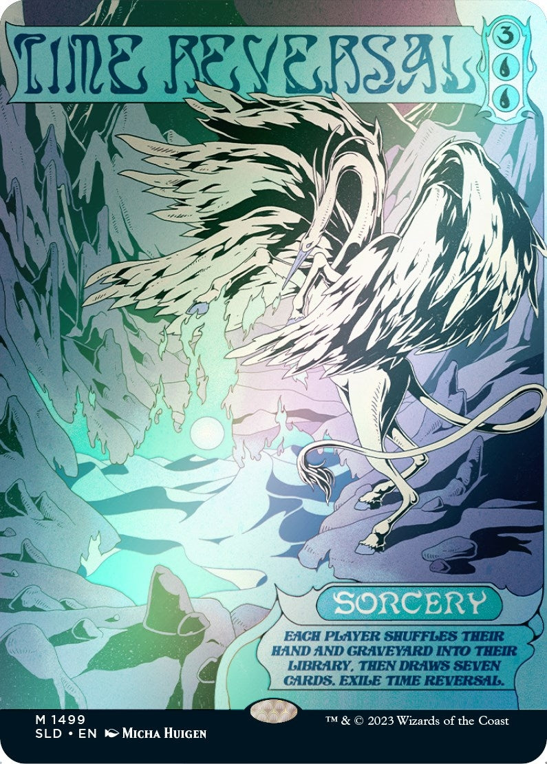 Time Reversal (Rainbow Foil) (1499) (Secret Lair Drop Series)