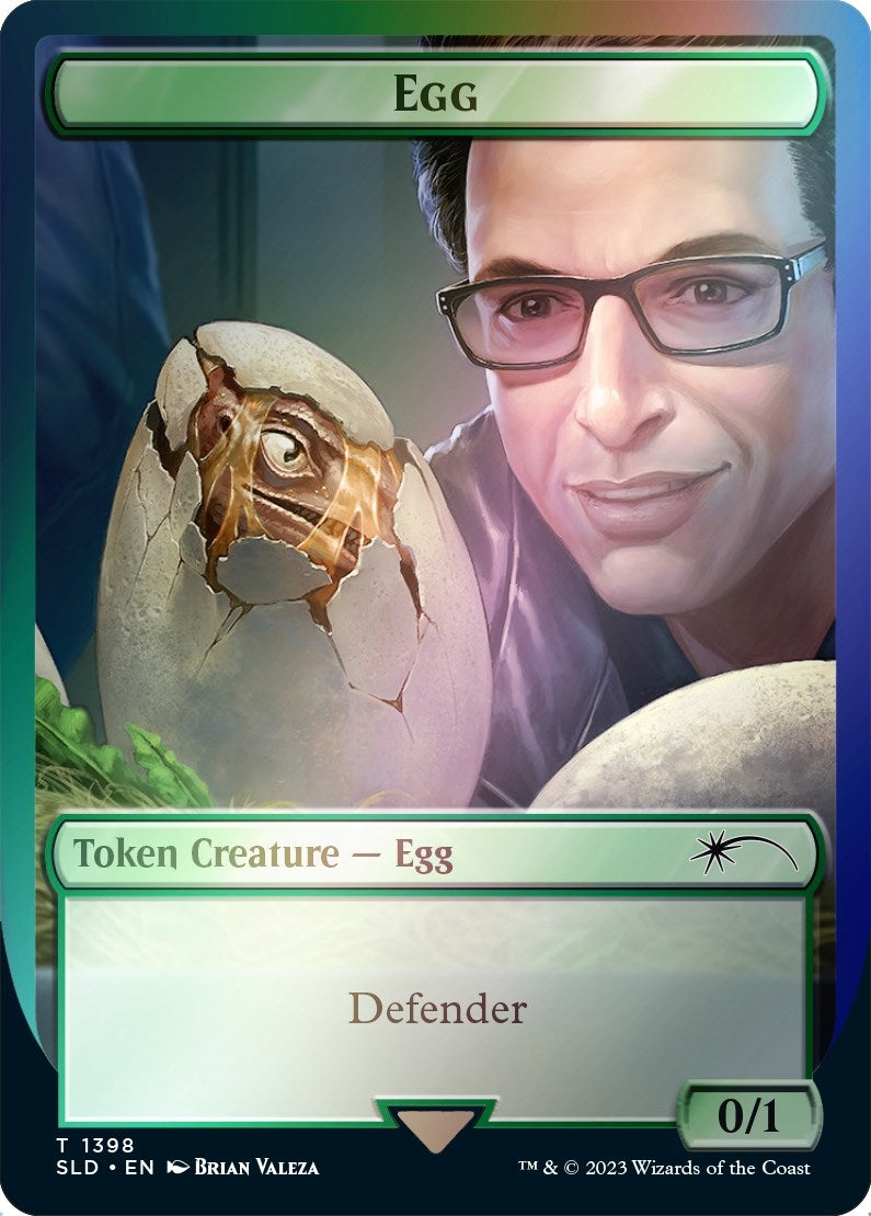 Egg Token (Rainbow Foil) (1398) (Secret Lair Drop Series)