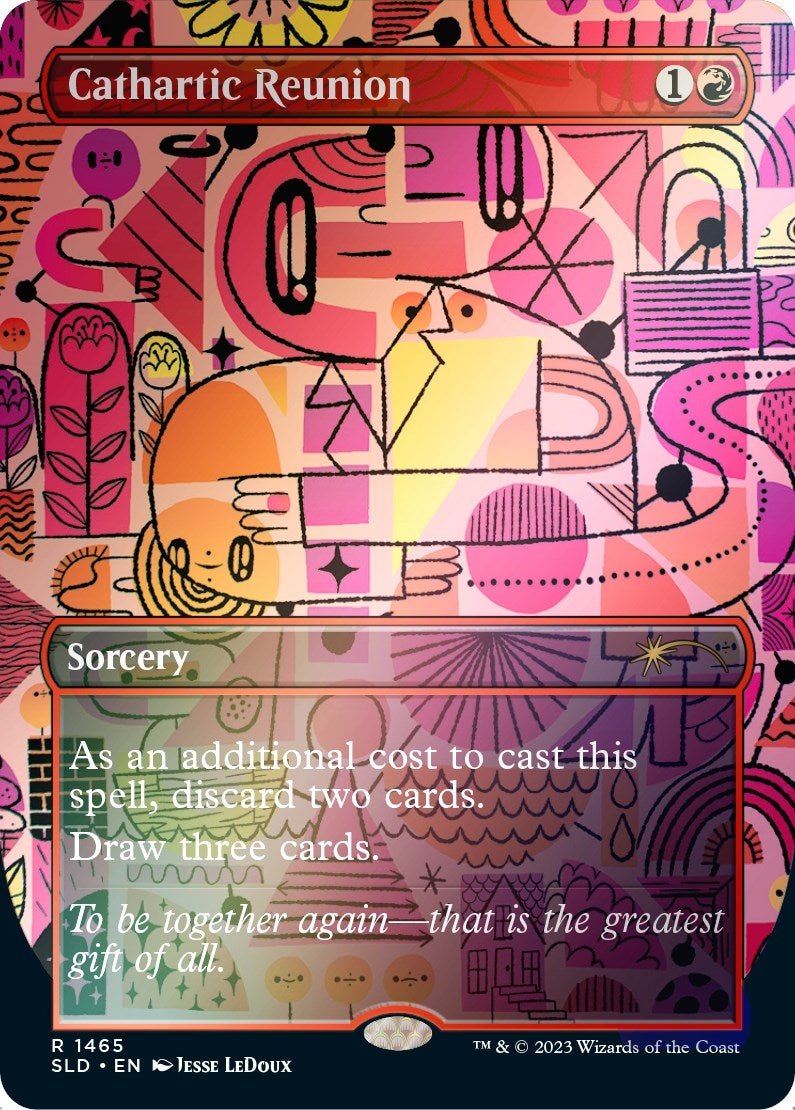 Cathartic Reunion (Rainbow Foil) (1465) (Secret Lair Drop Series)