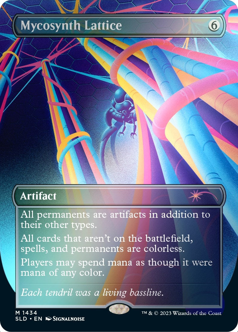 Mycosynth Lattice (Rainbow Foil) (1434) (Secret Lair Drop Series)