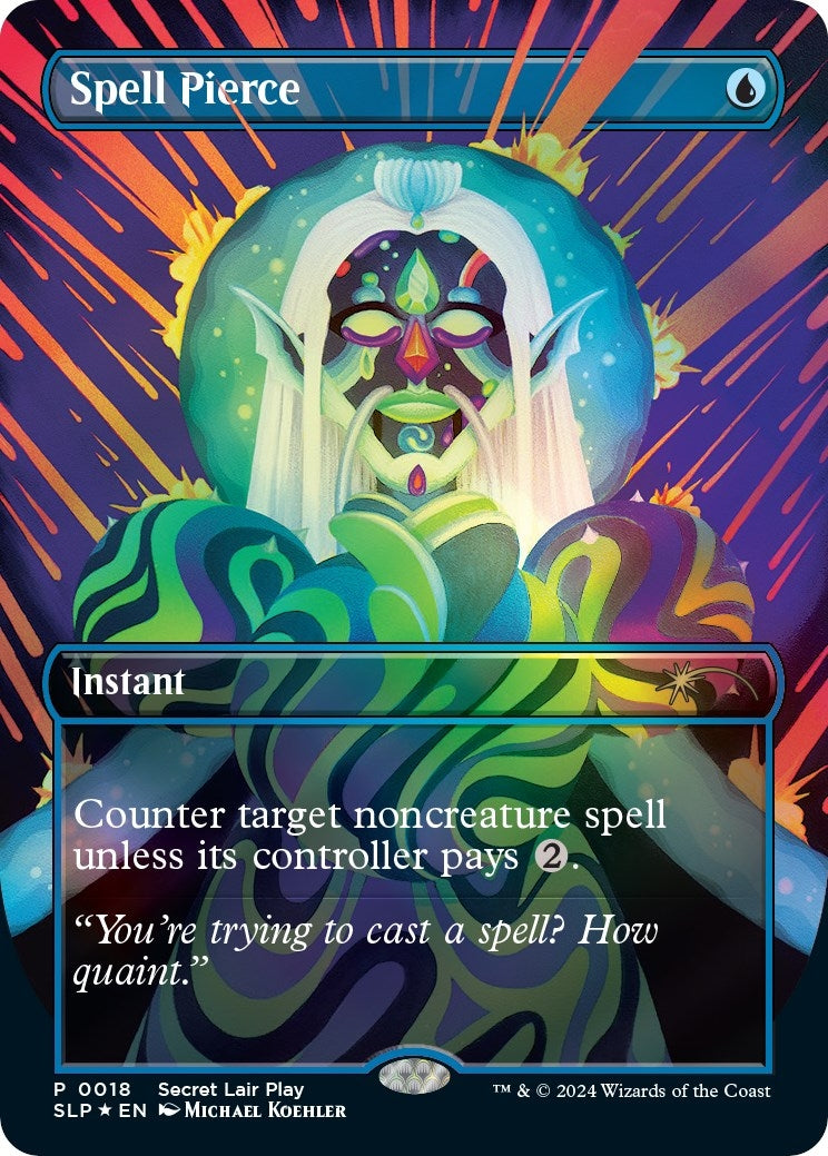 Spell Pierce (18) (Secret Lair Showdown)
