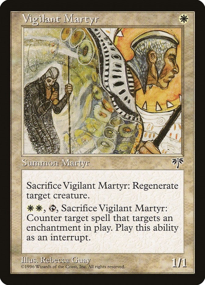 Image for Vigilant Martyr - Magic: The Gathering