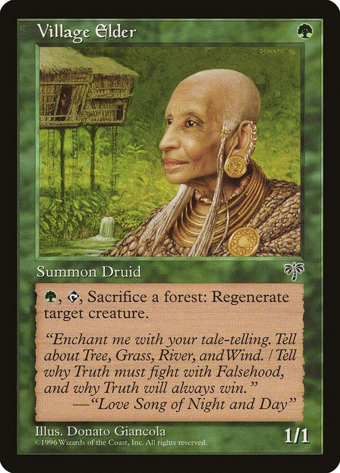 Image for Village Elder - Magic: The Gathering