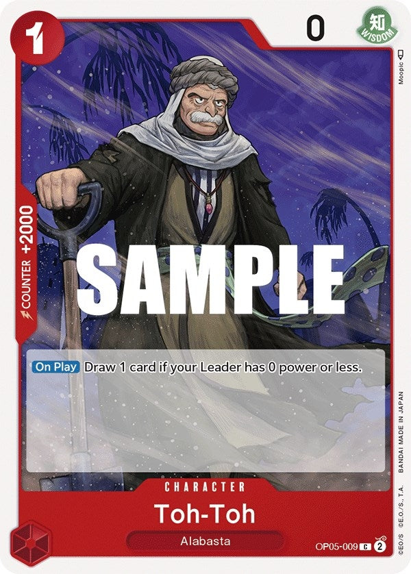 Image for Toh-Toh (OP05-009) (Awakening of the New Era) - One Piece Card Game
