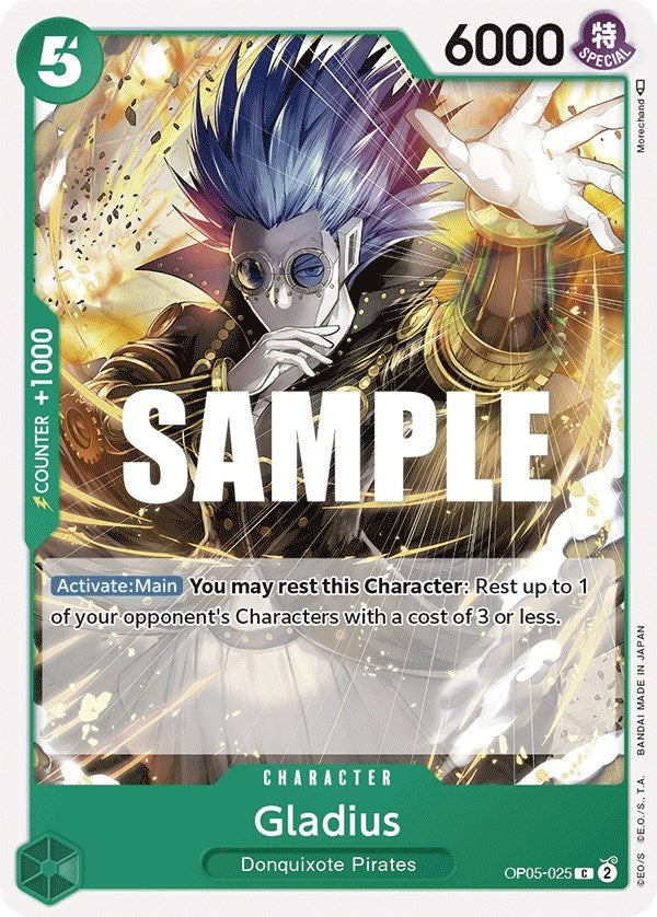 Image for Gladius (OP05-025) (Awakening of the New Era) - One Piece Card Game