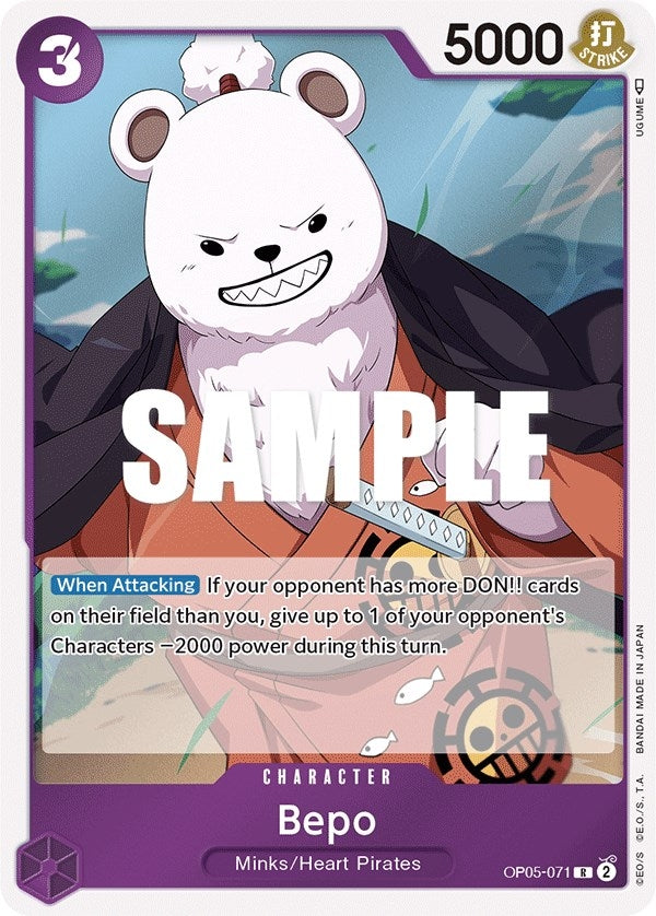Image for Bepo (OP05-071) (Awakening of the New Era) - One Piece Card Game