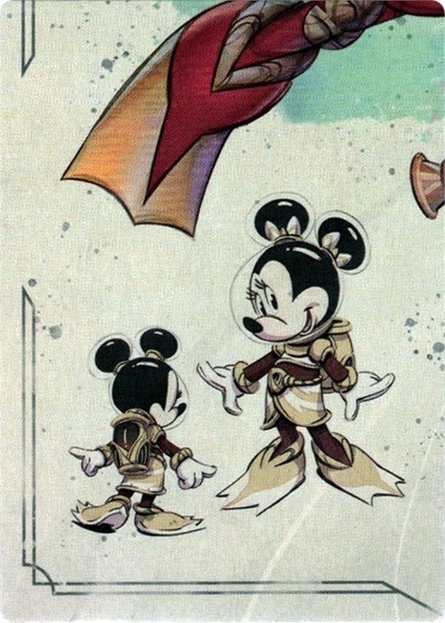 Minnie Mouse - Wide-Eyed Diver Puzzle Insert (Bottom Left) (Rise of the Floodborn)