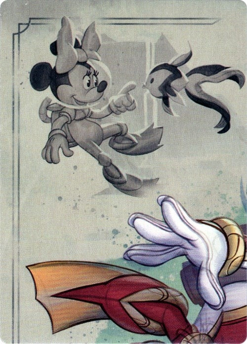 Minnie Mouse - Wide-Eyed Diver Puzzle Insert (Top Left) (Rise of the Floodborn)