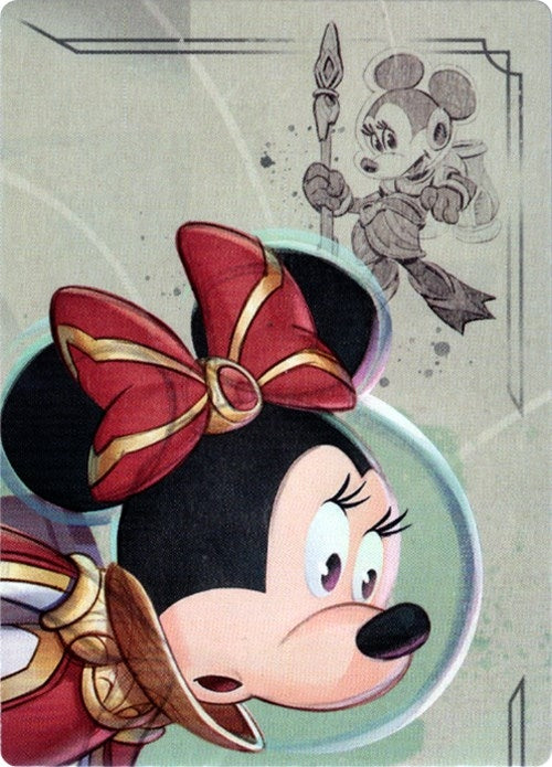 Minnie Mouse - Wide-Eyed Diver Puzzle Insert (Top Right) (Rise of the Floodborn)