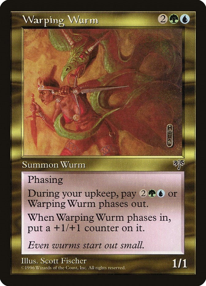 Image for Warping Wurm - Magic: The Gathering