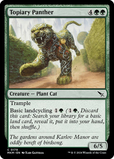 Topiary Panther (179) (Murders at Karlov Manor)